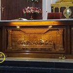 Meja Altar Gereja Katolik Kayu Jati