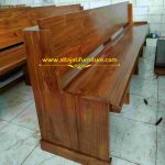 Bangku Gereja Jati Jepara Minimalis Modern