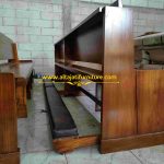 Bangku Gereja Jati Jepara Minimalis Modern