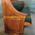 Bangku Gereja Kayu Jati Minimalis